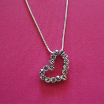 Crystal Heart Necklace