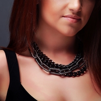 Black Out Necklace