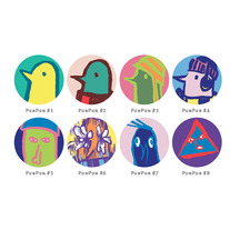 Oyasumi PunPun Button Set