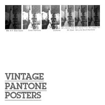 VINTAGE PANTONE POSTERS