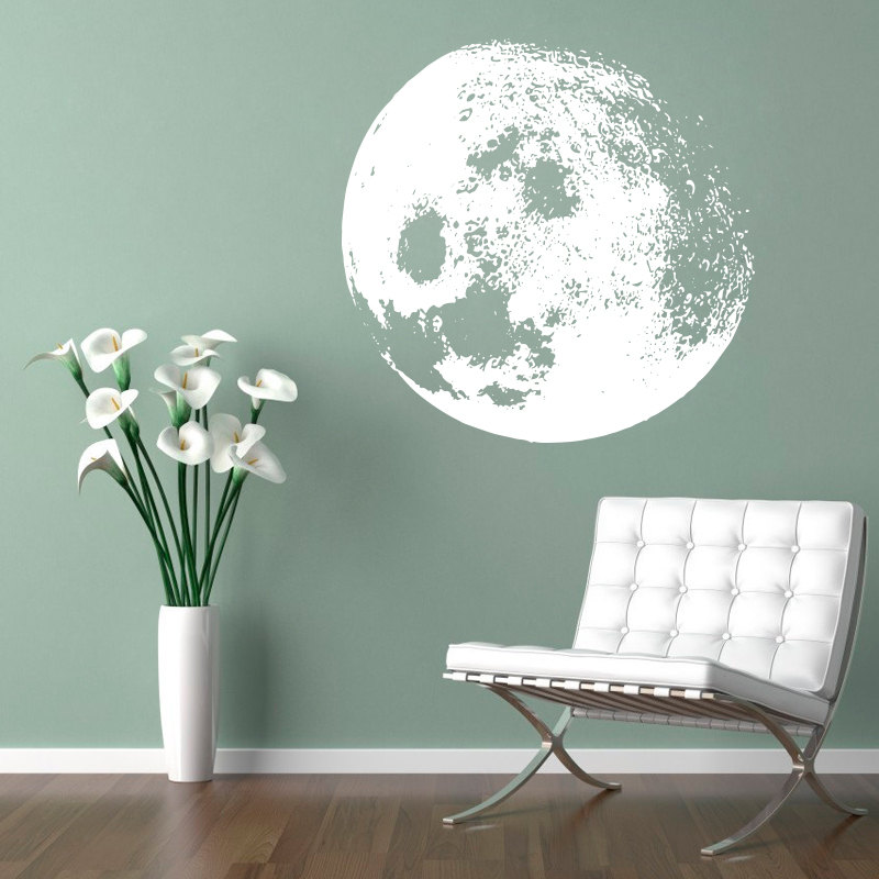 Moon Home Decor Urban Sticker Vinyl Wall Decal on Storenvy