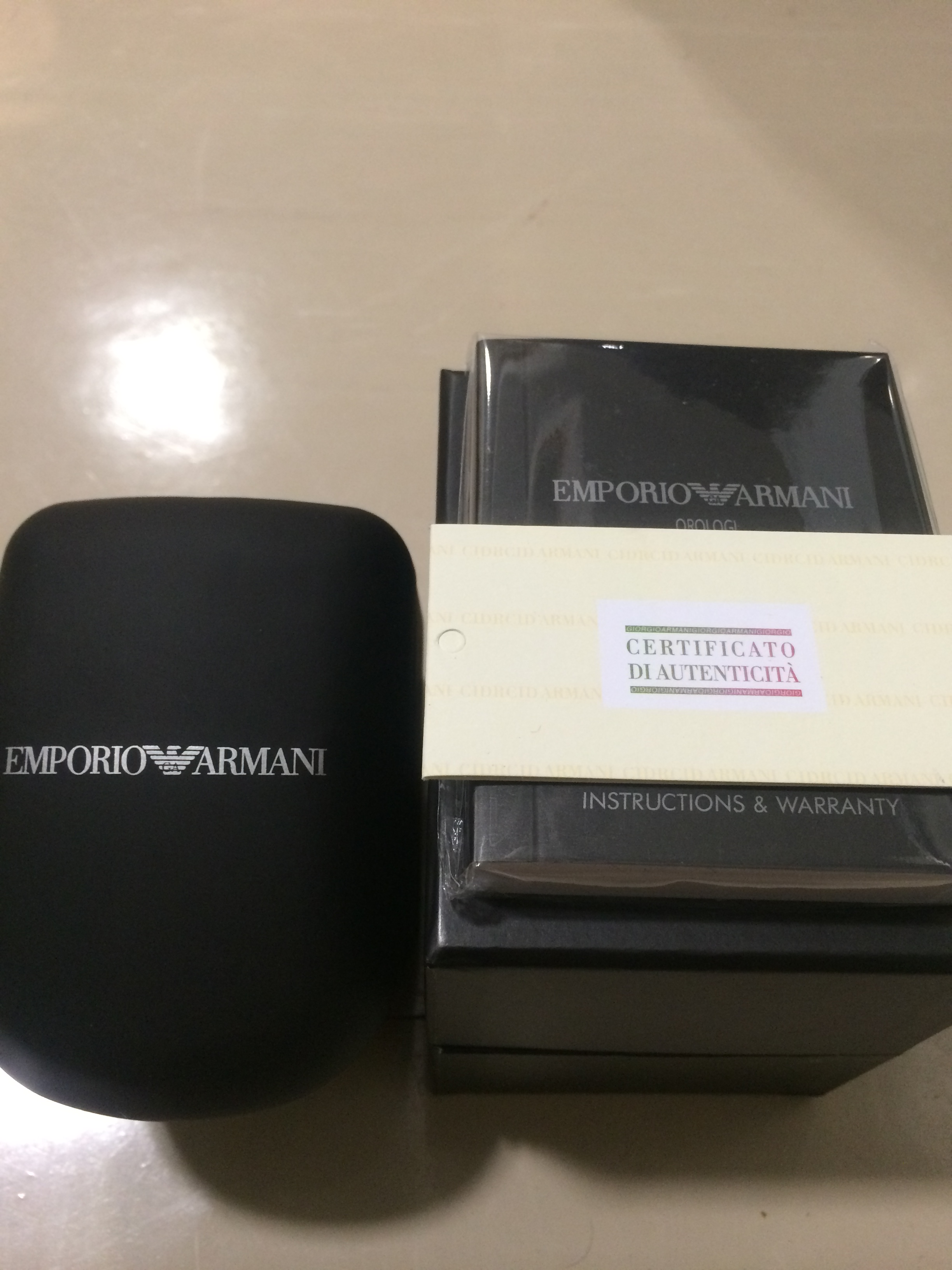 armani warranty