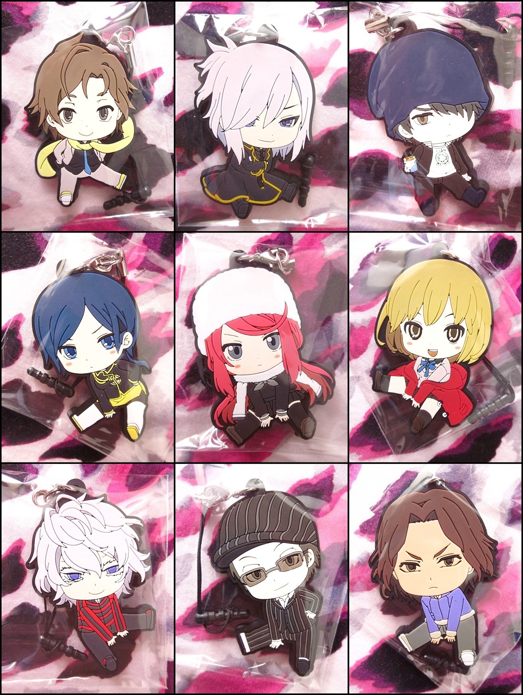 Devil Survivor 2 Daichi Shijima Rubber Phone Strap NEW