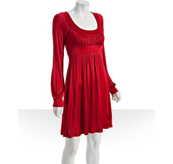 bcbg red dress
