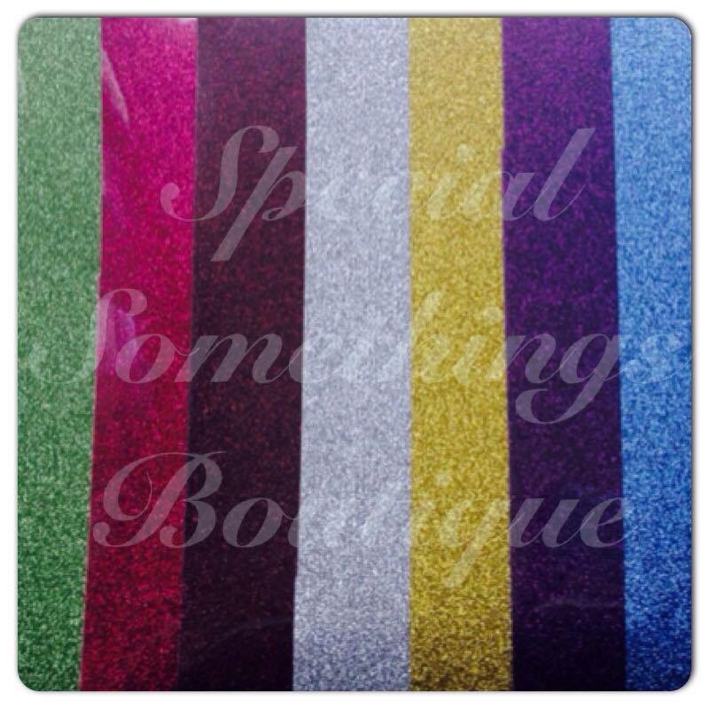 Special Somethings Boutique Personalized Stretchy Glitter Headband