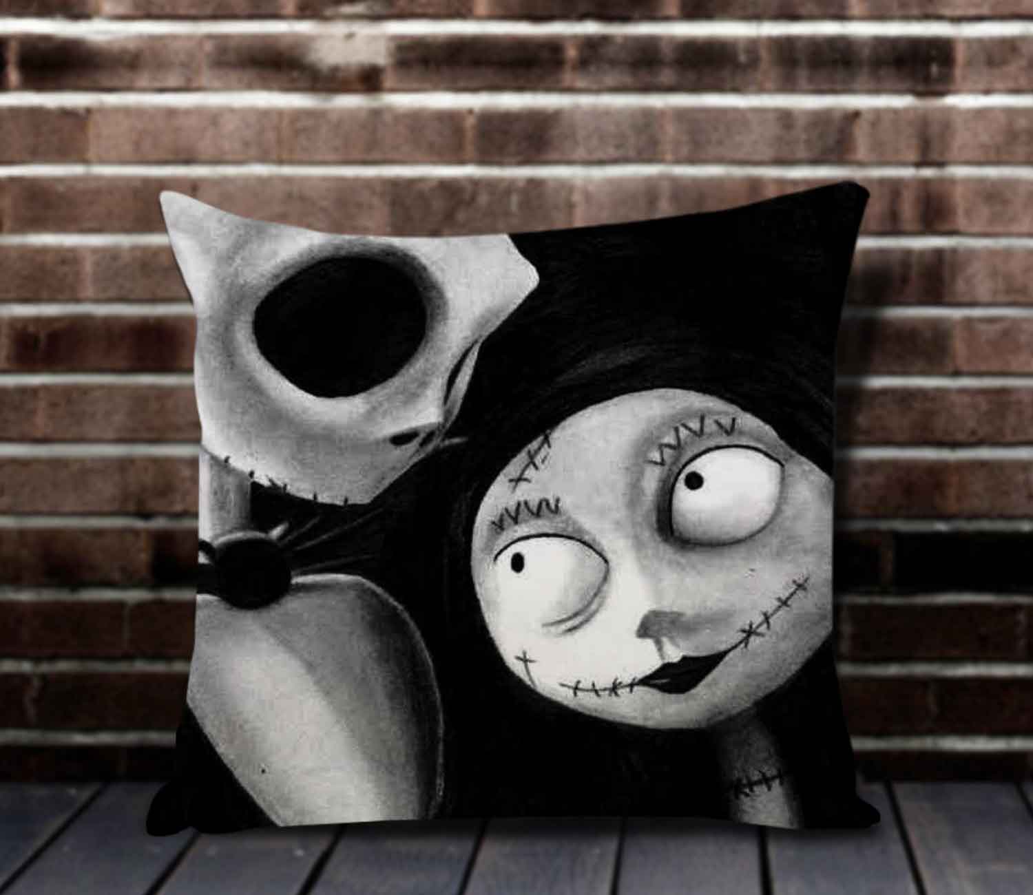 Nightmare Before Christmas Jack Skellington With Sally Figurine