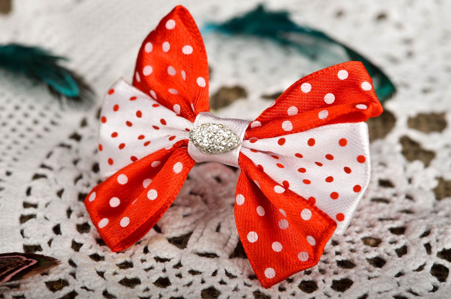Homemade Hair Accessories Cute Hair Bows Hair Ties Kids Hair