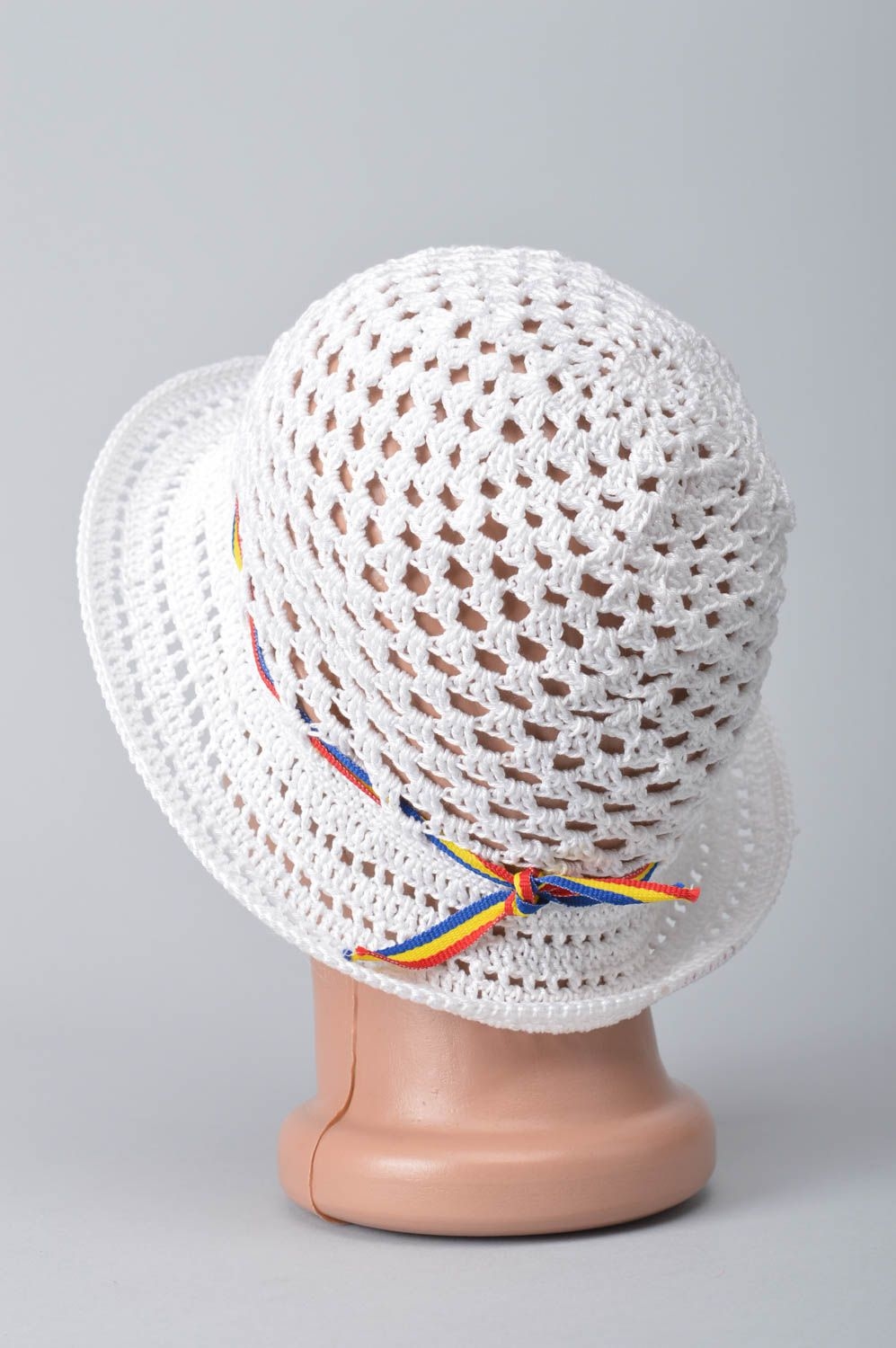crochet baby summer hat