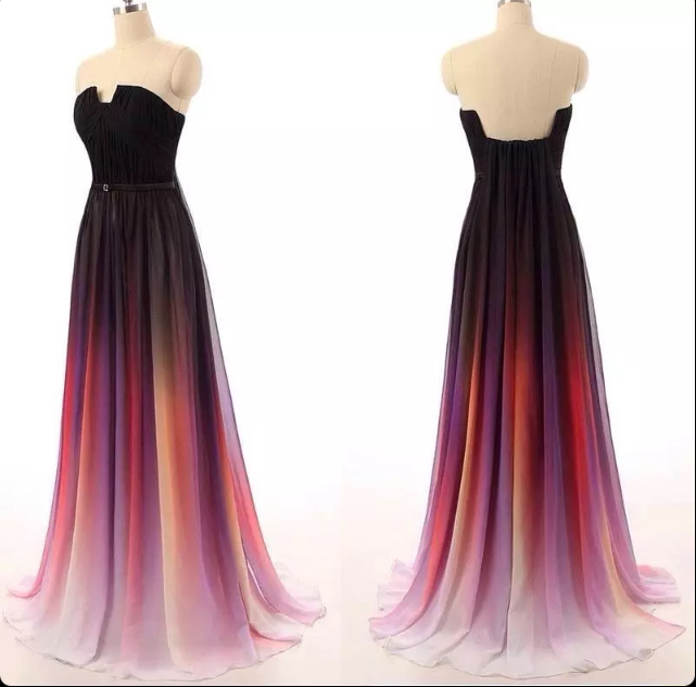 ombre bridesmaid dresses