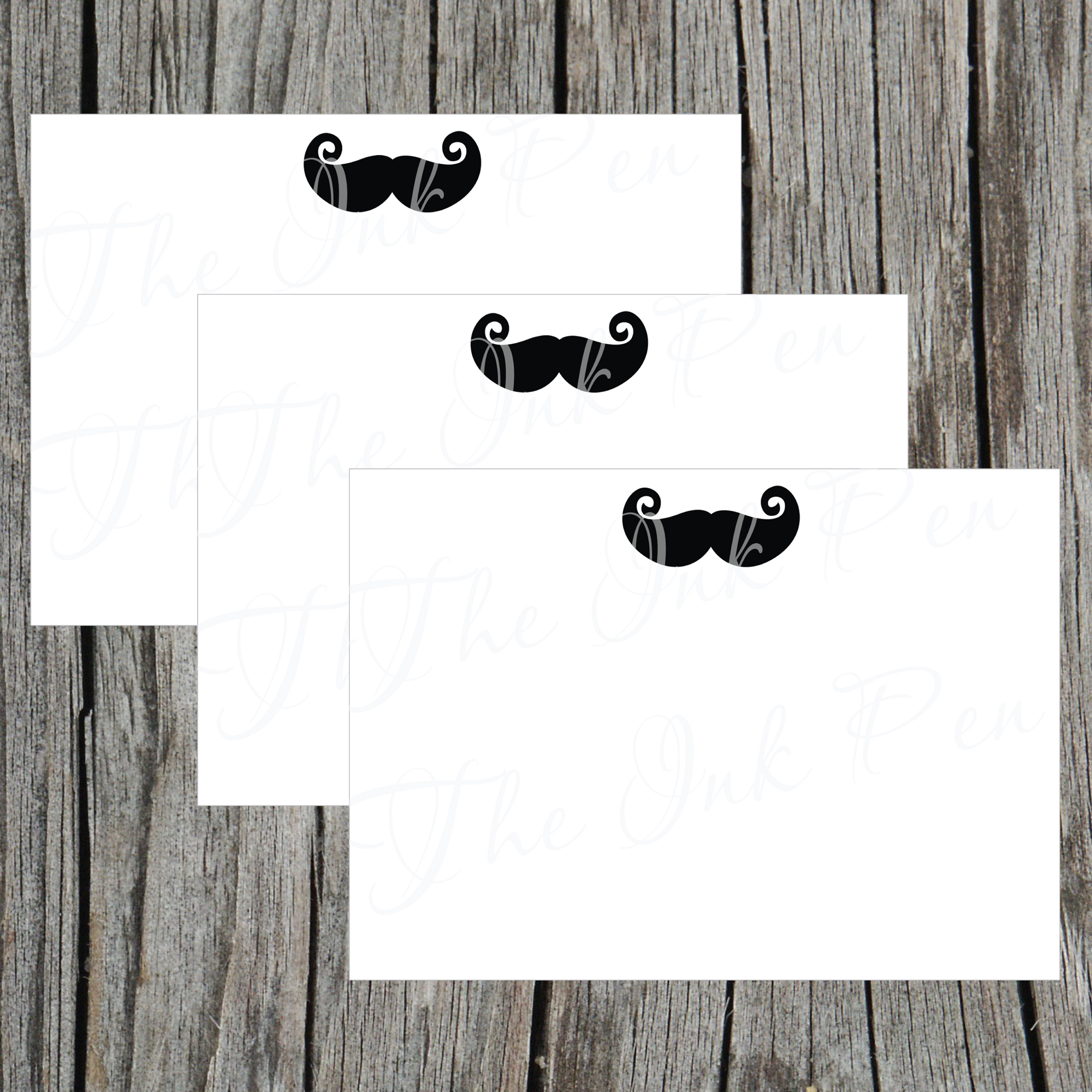 Mustache Electronic Printable Notecard offered as a result of Ooh La La Printables image about Printable Notecard identify Mustache Electronic Printable Notecard bought through Ooh La La Printables