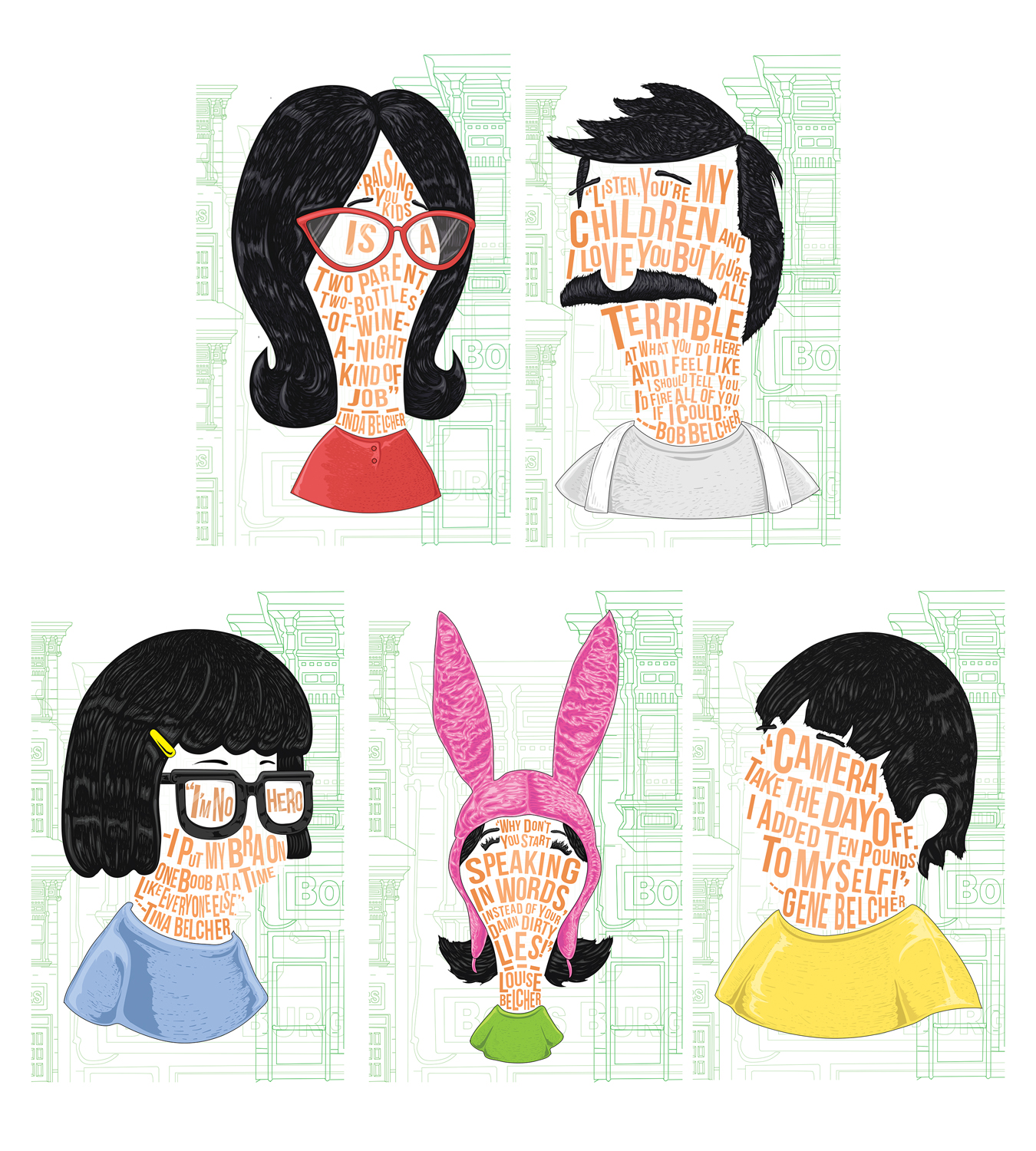 Famous Hair Lines Belcher Family Natejonesdesign Online