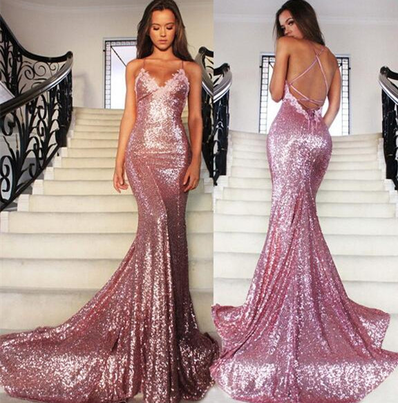 Sexy long cocktail dresses