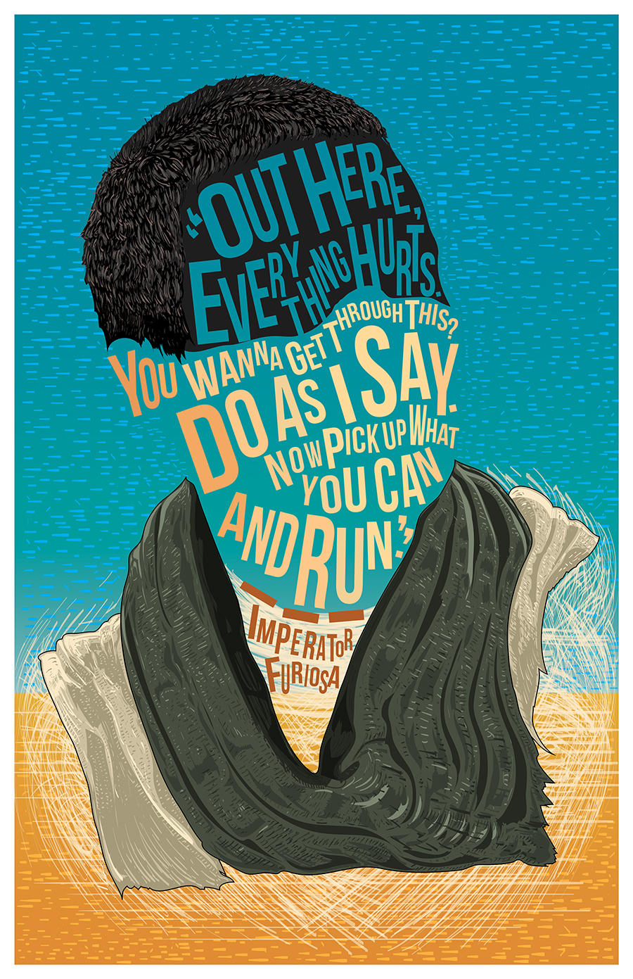 Famous Hair Lines Imperator Furiosa On Storenvy
