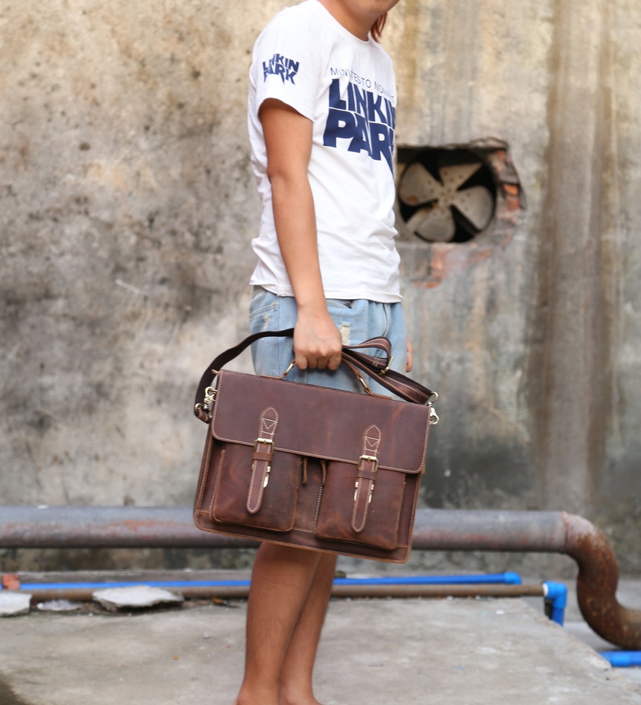 Men's Leather Tote Bags Online