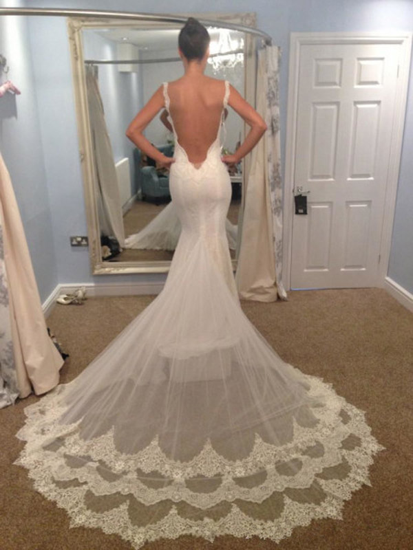 Trumpet Lace Wedding Dress
