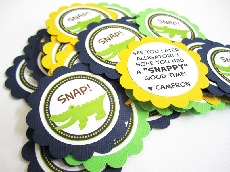 Alligator Favor Gift s For Birthday Baby Shower Party Adorebynat Online Store Powered By Storenvy