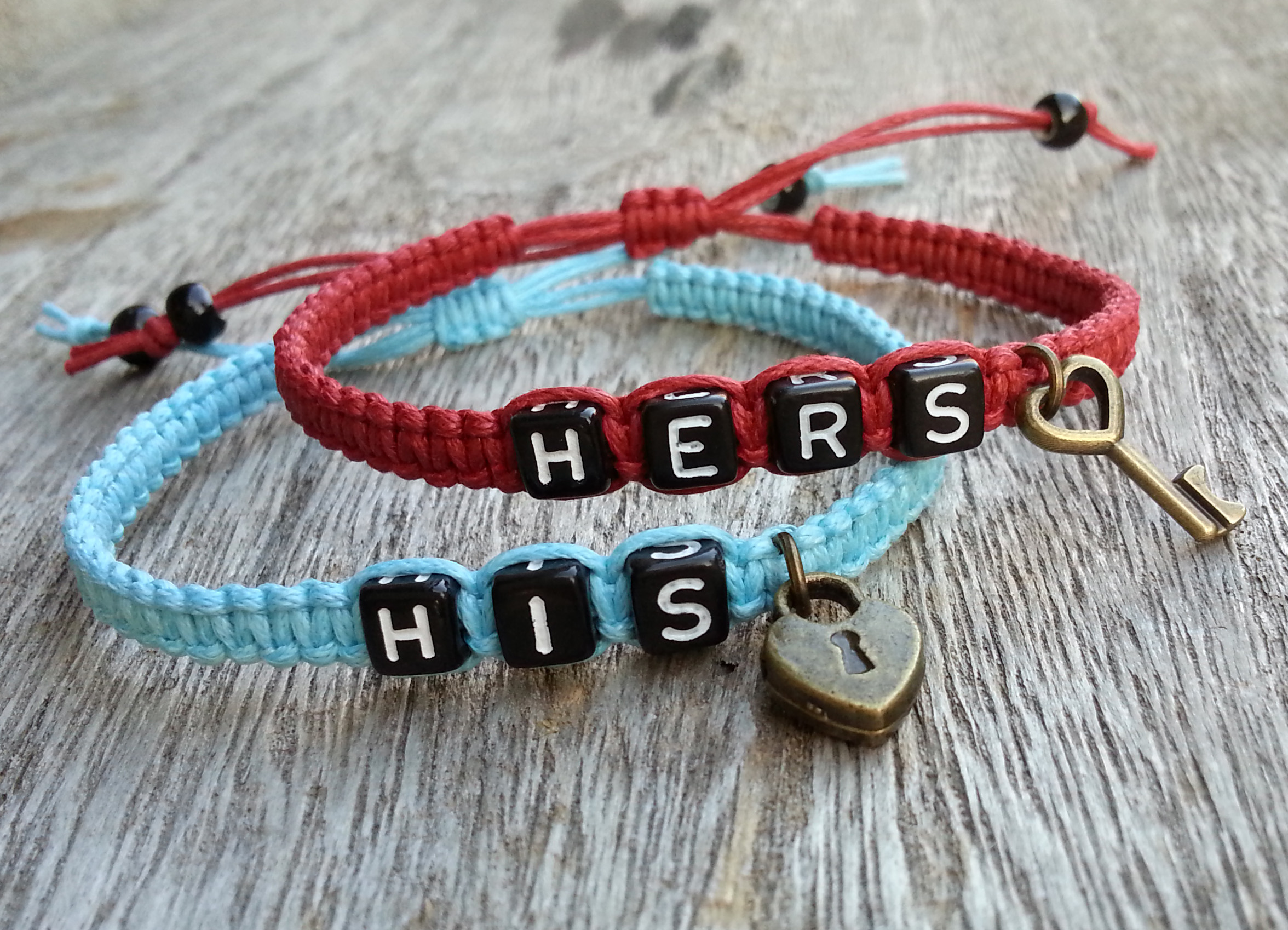 Couples Bracelet-Lovers, Boyfriend &amp; Girlfriend Bracelet,Set of 2 (HIS HERS) Bracelet