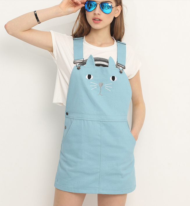 suspender dress