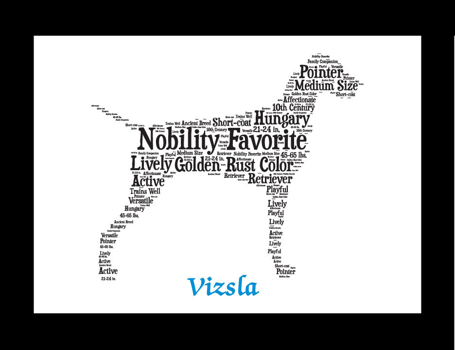 vizsla artwork