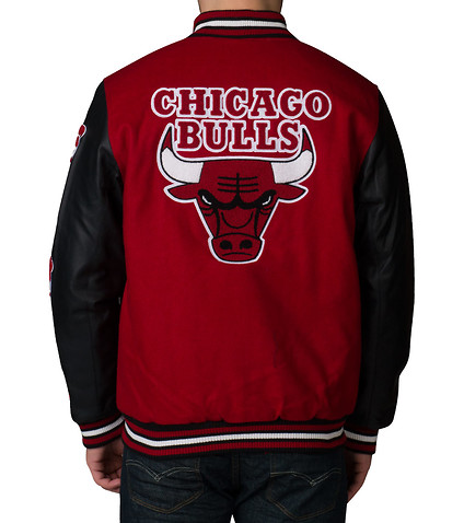 chicago bulls wool jacket