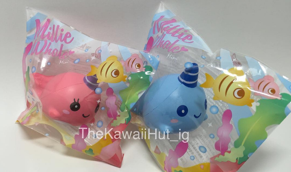 mini millie the whale squishy