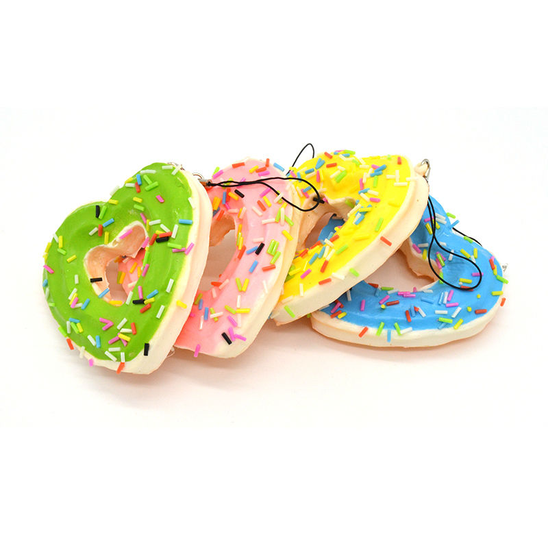 Sprinkled Heart Churro Squishy Charms · Kawaii Squishy Shop · Online Store Powered by Storenvy