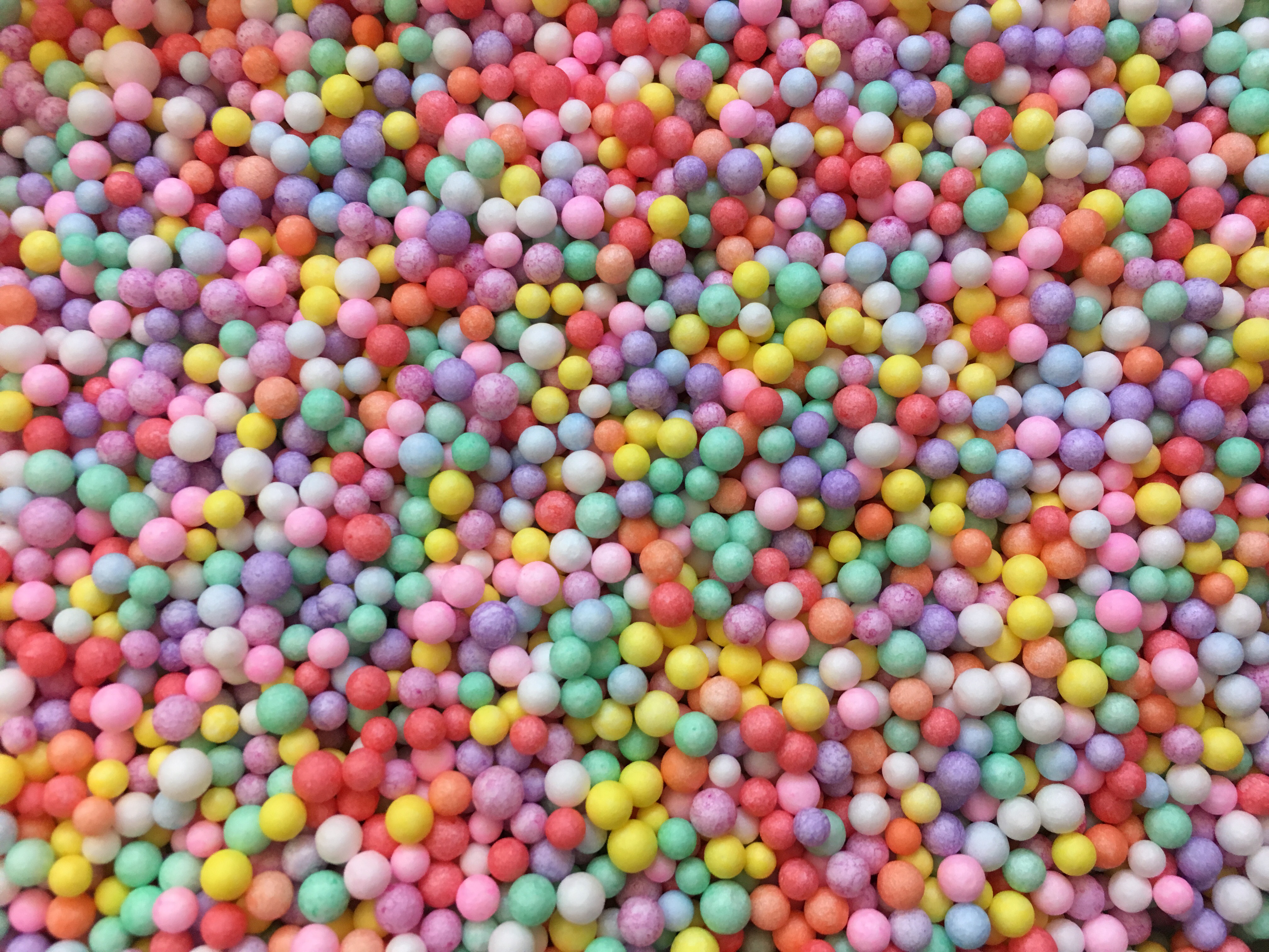 rainbow balls