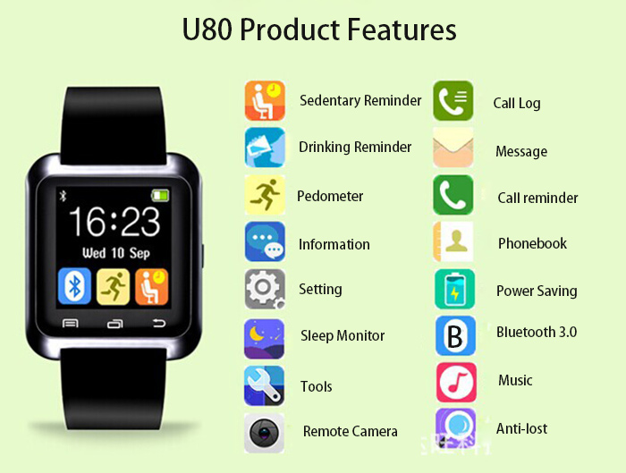 u80 smart watch