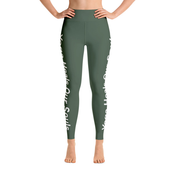 forest green yoga pants