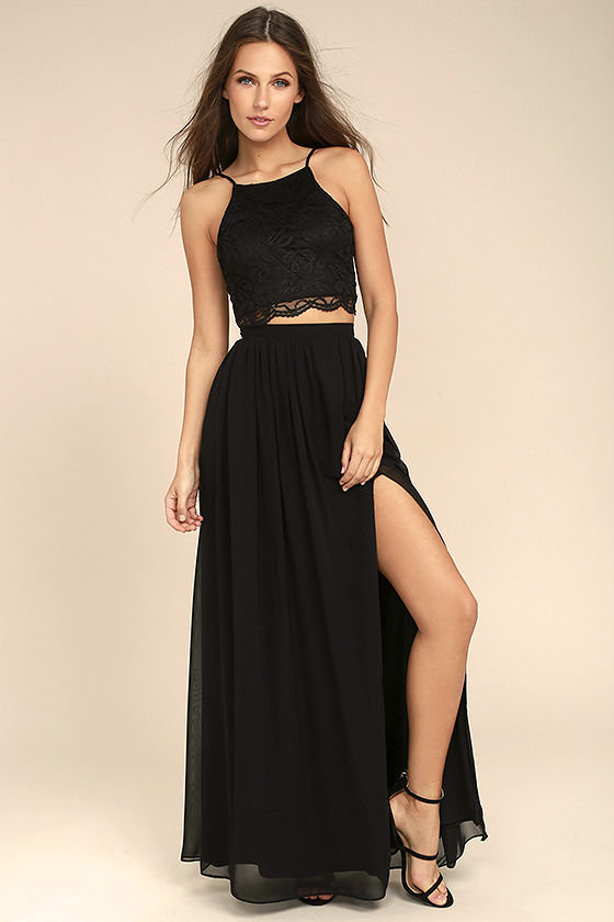 Lace Two-Piece Dresses