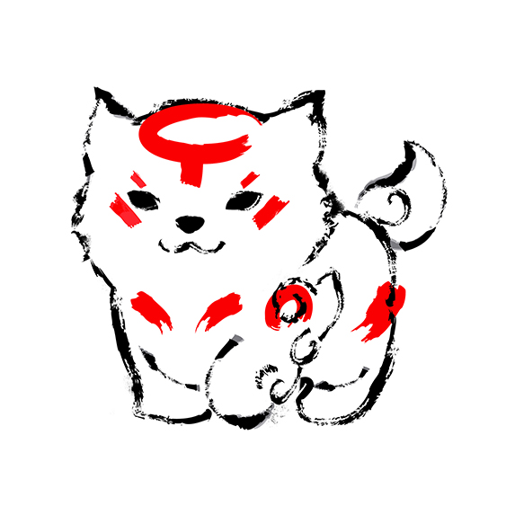8x8 okami amaterasu puppy