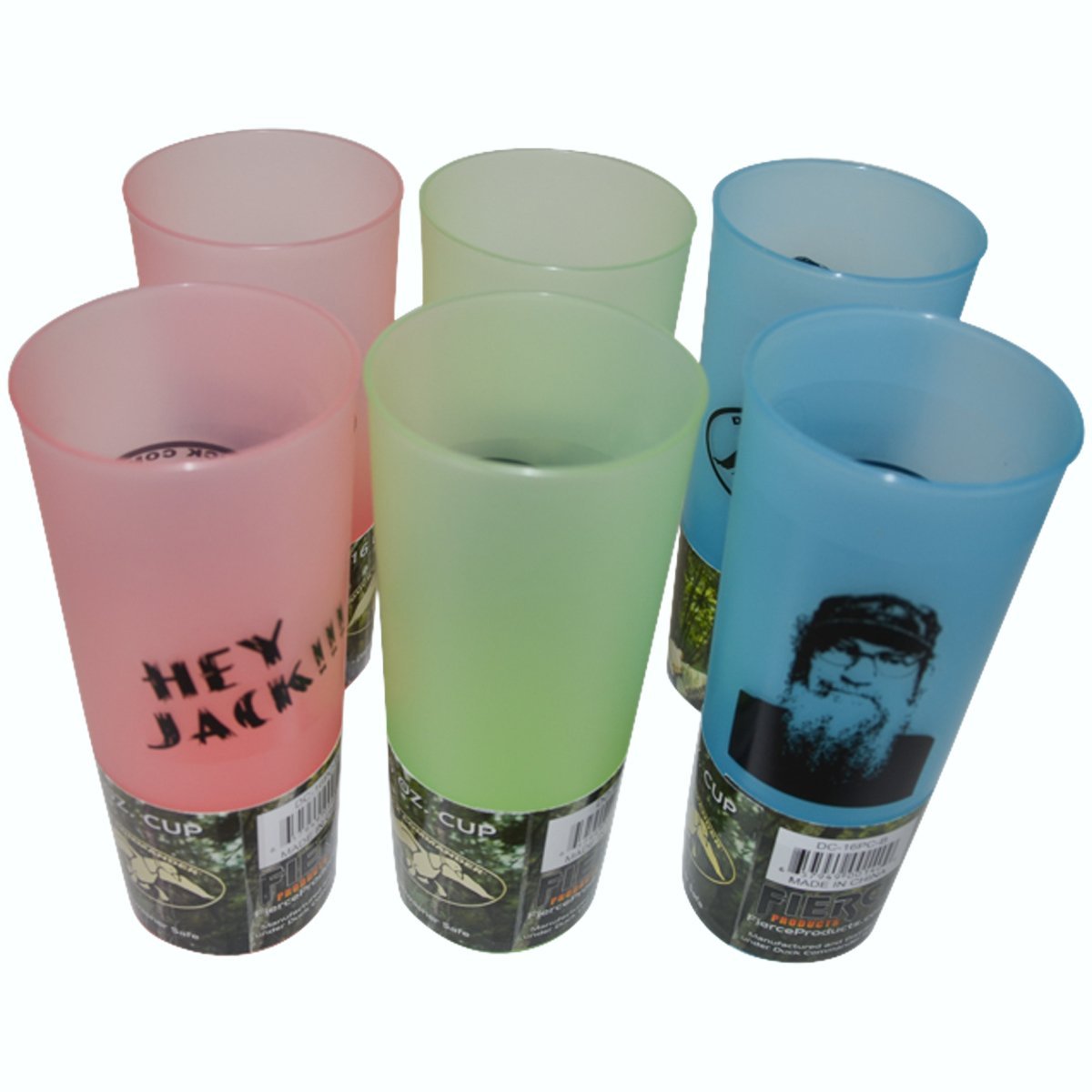 Teacups Home Duck Commander Duck Dynasty Tea Cups 16 Ounce Green