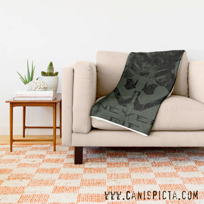 Halo Spartan Blanket Video Game Fleece Throw Home Decor Elite