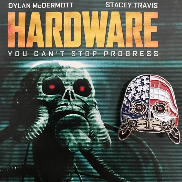 M.A.R.K. 13 (Hardware) Robot Skull 1.5" Enamel Pin on Storenvy