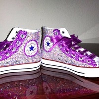 converse with rhinestones for adults