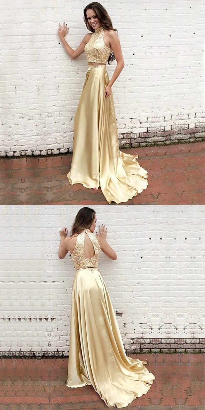Modern Long Prom Dress