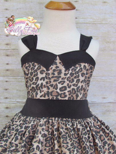 Leopard Print Party Dress Tumblr
