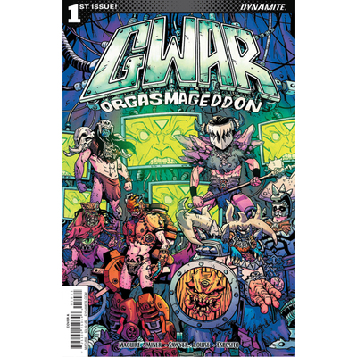 Gwar #1 cover a by jonathan brandon sawyer