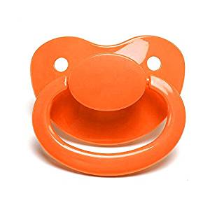orange pacifier