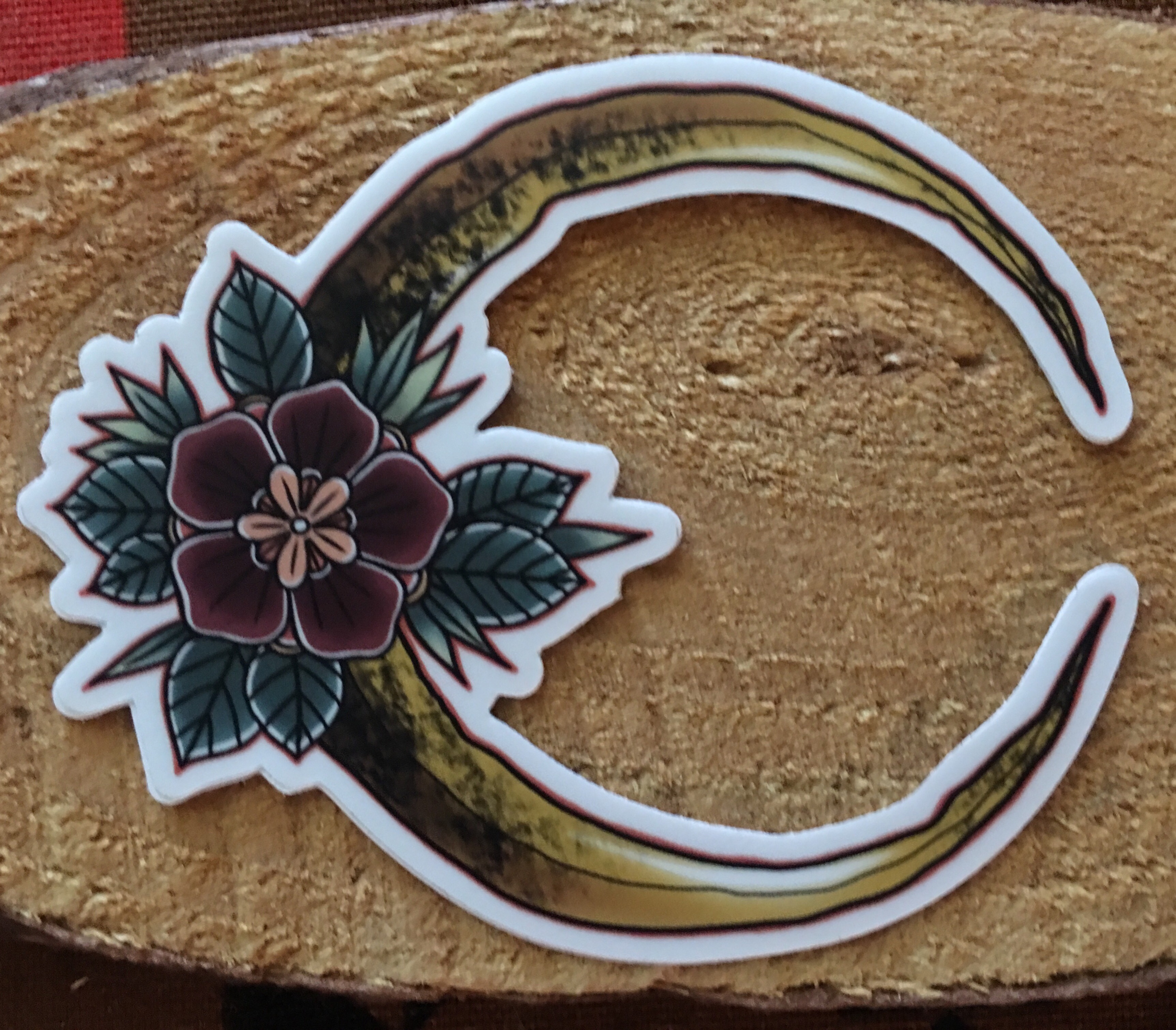 Crescent Moon Sticker on Storenvy