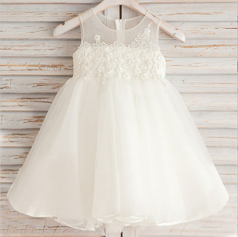 knee length flower girl dresses