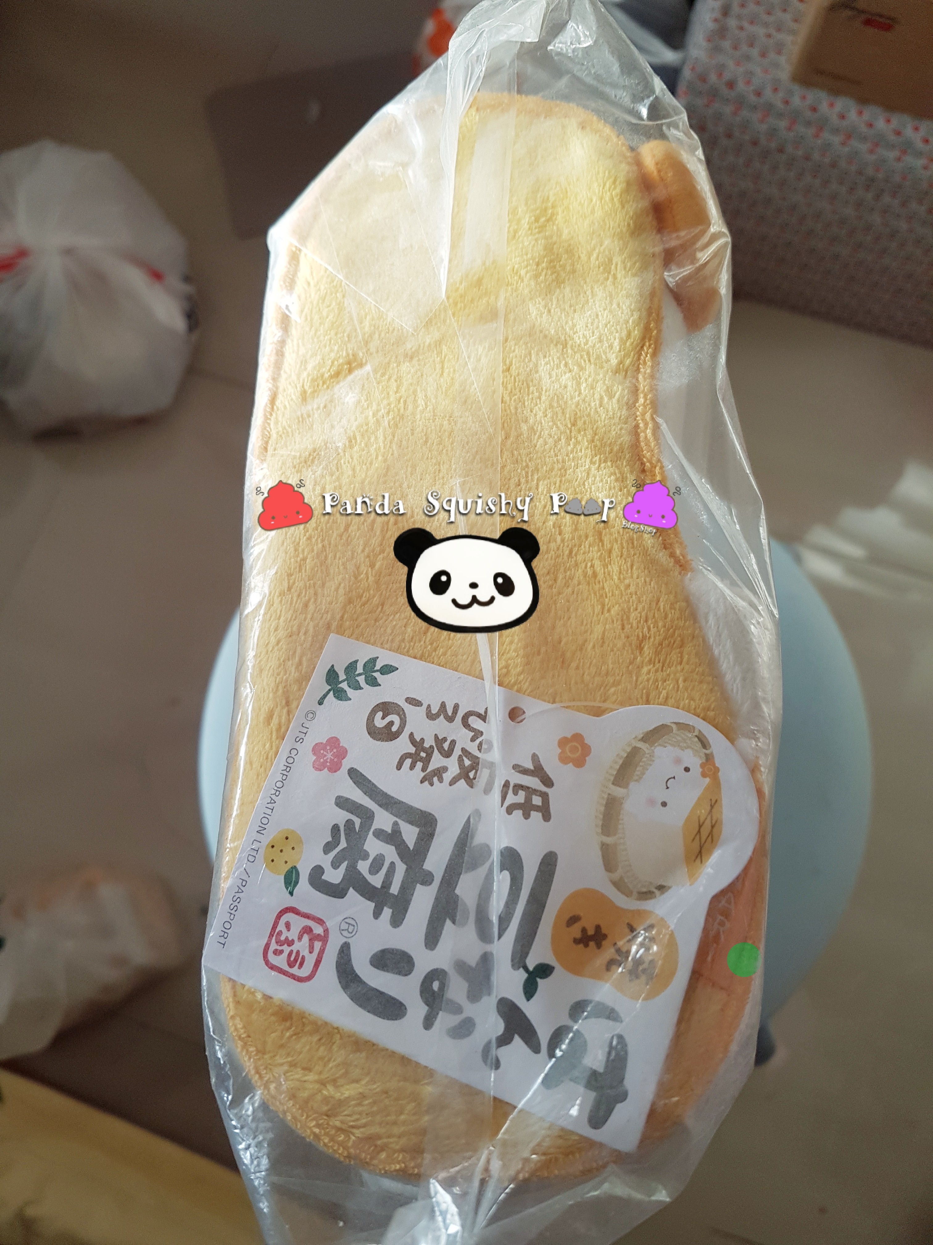 Panda Squishy Poop Hannari Tofu Mini Pillow With Zipper Online