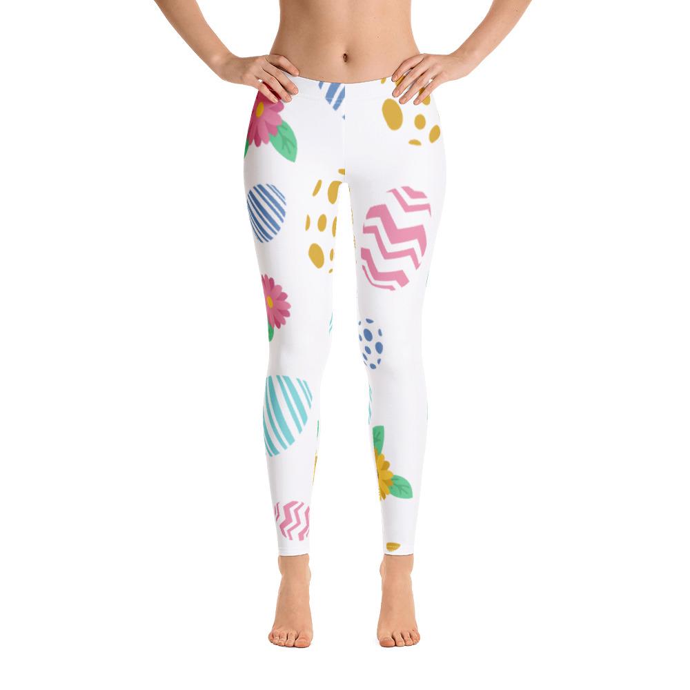 easter leggings womens
