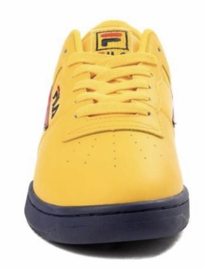 yellow fila original fitness