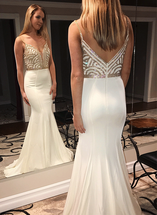 White Evening Dresses