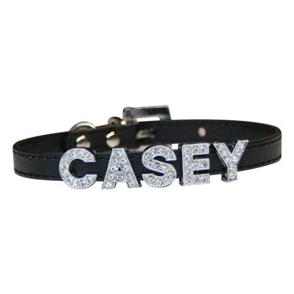matte black dog collar