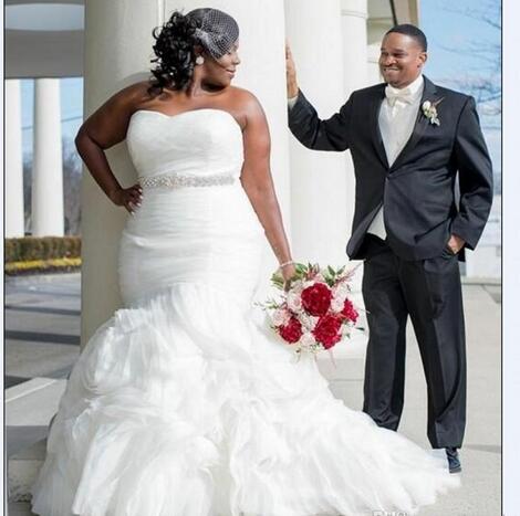 plus size tulle bridal gowns