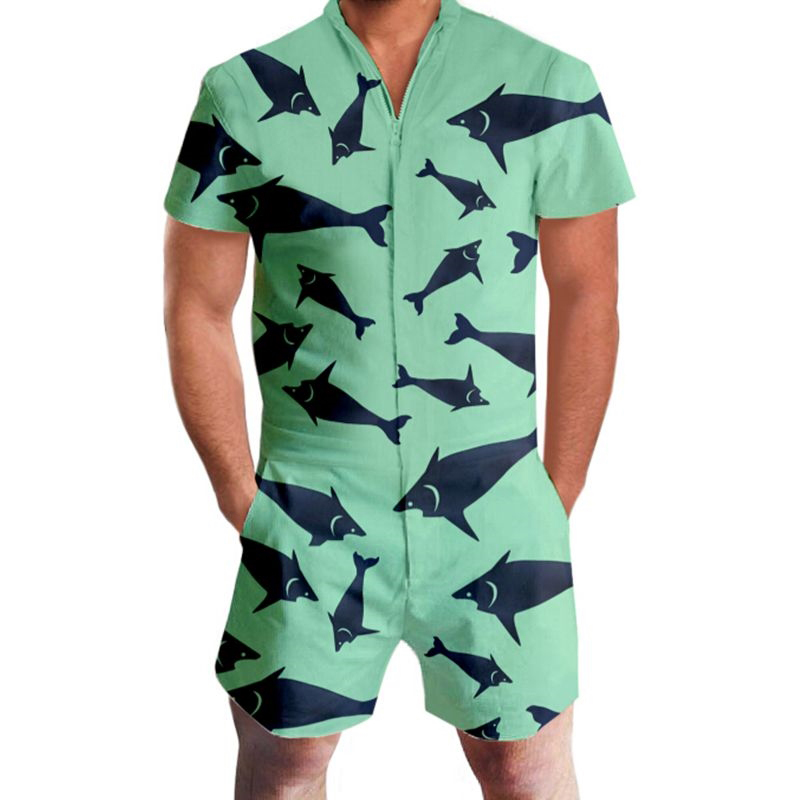 mens shorts romper