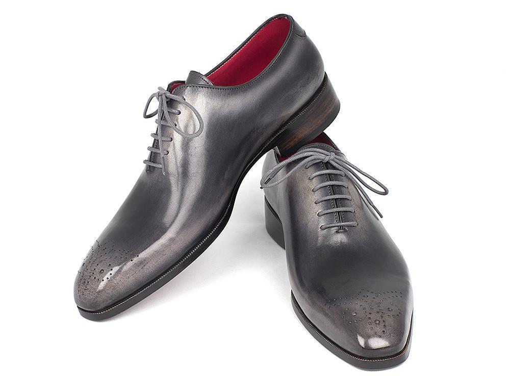 men�s Gray Color lace up leather shoes Men Dress Formal