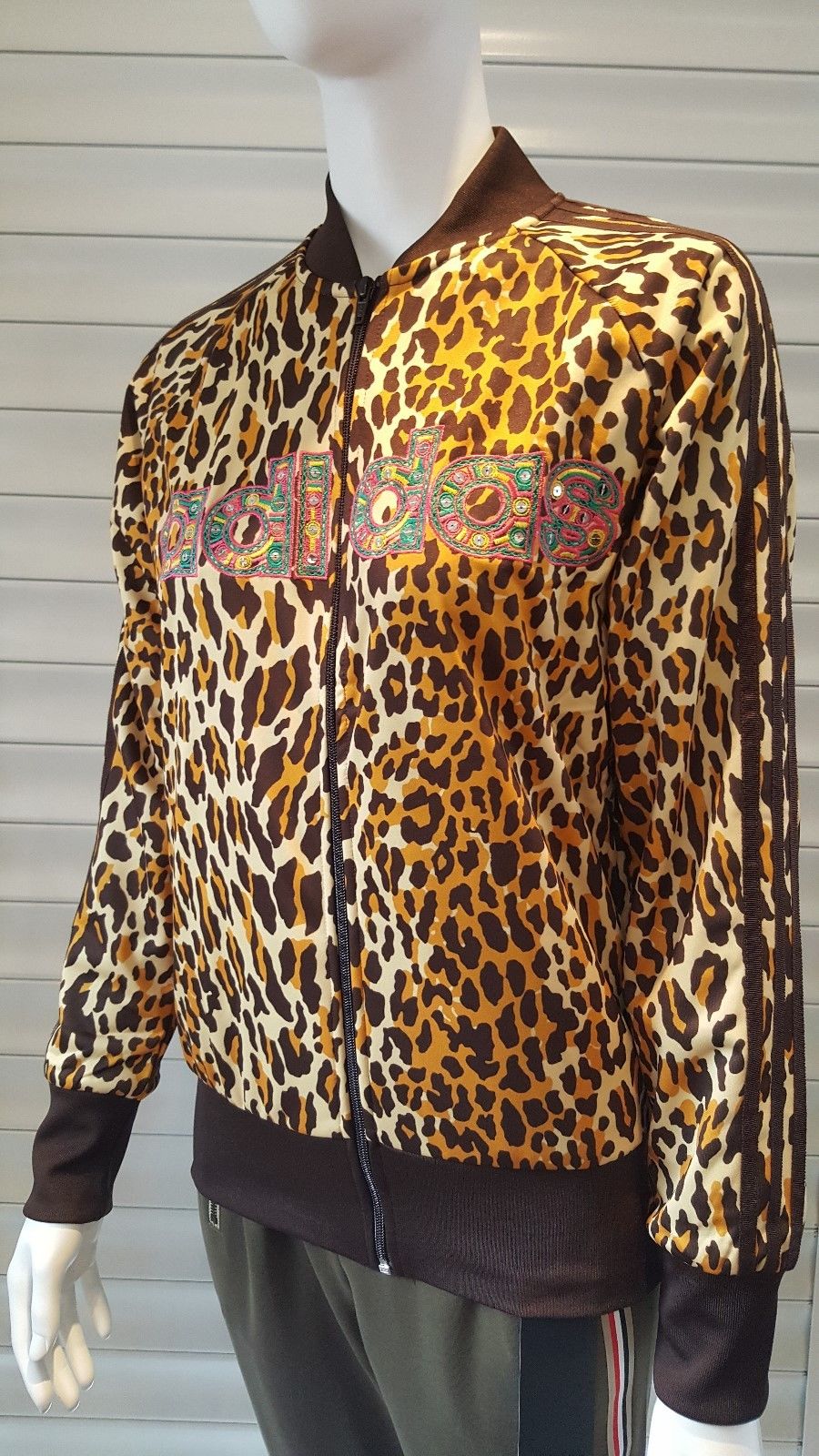 leopard print adidas dress